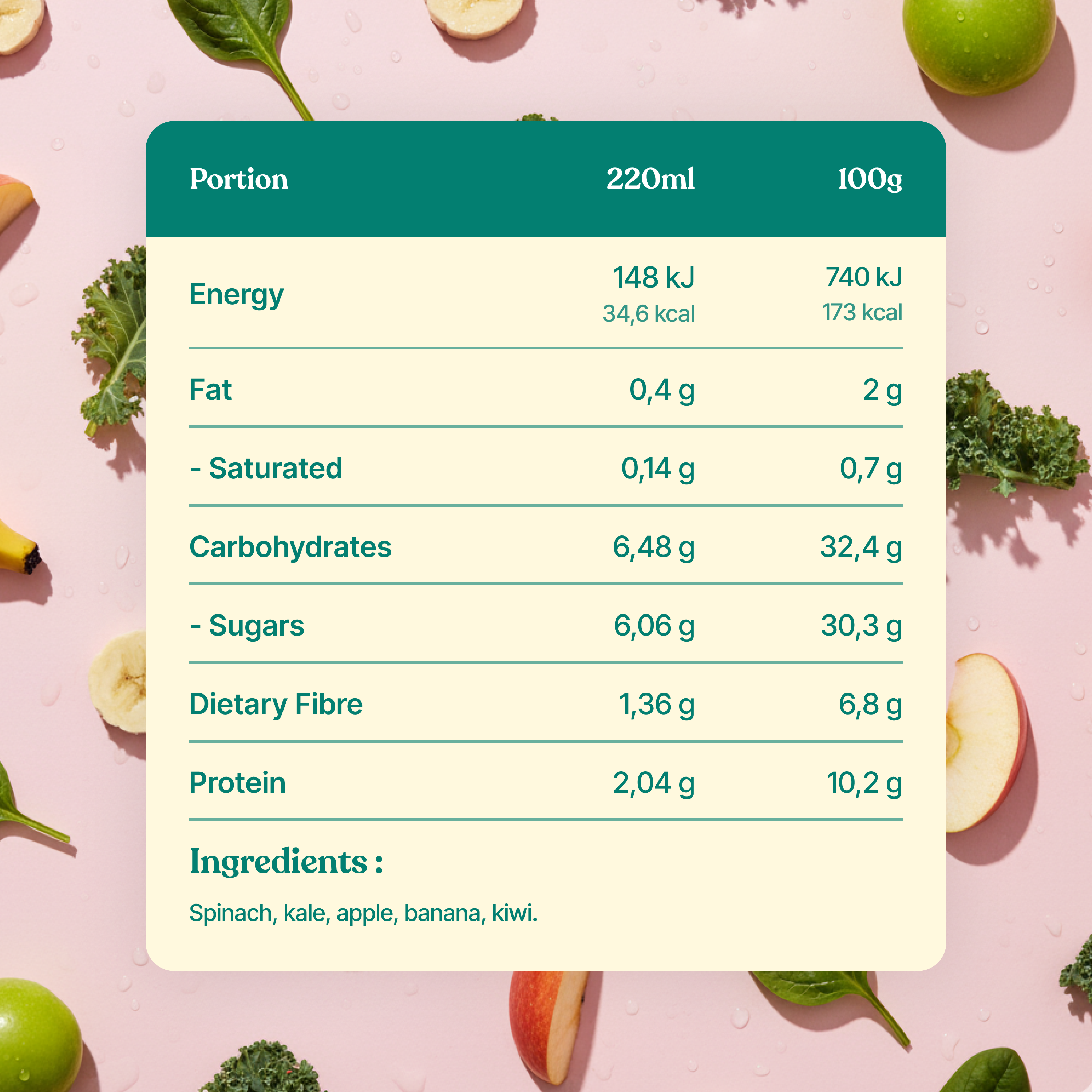 Bali Balance (Spinach)